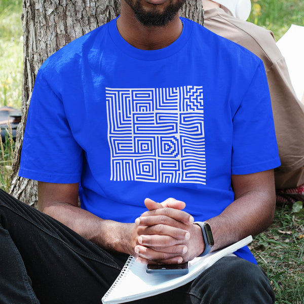 Talk Less, Code More (Unisex Short Sleeve)