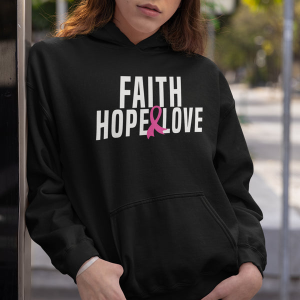 Faith, Hope, & Love (Unisex Hoodie)