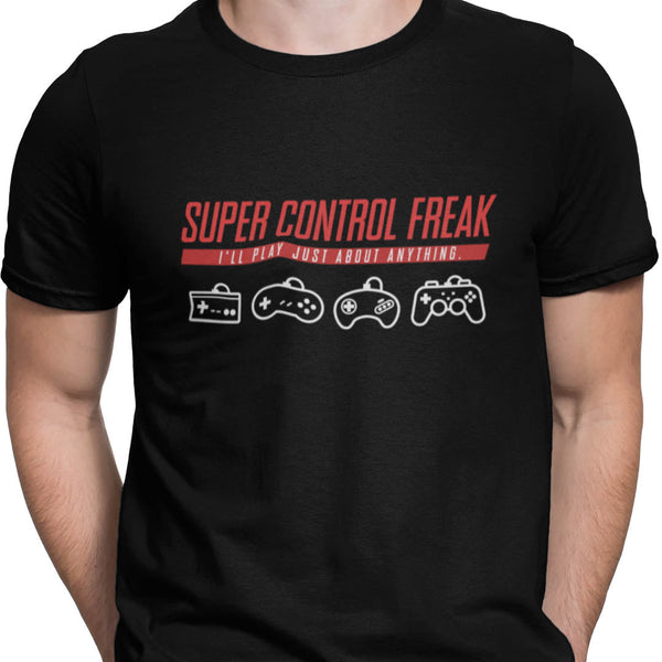 Super Control Freak - Super NES Retro (Unisex Short Sleeve)