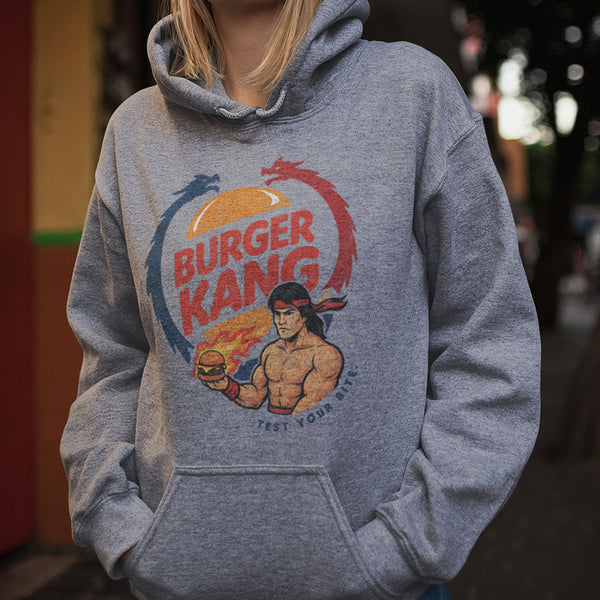 MK Burger Lui Kang Mashup (Unisex Sweatshirt/Hoodie)