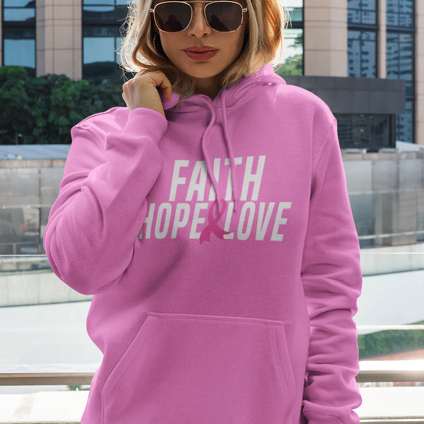 Faith, Hope, & Love (Unisex Hoodie)