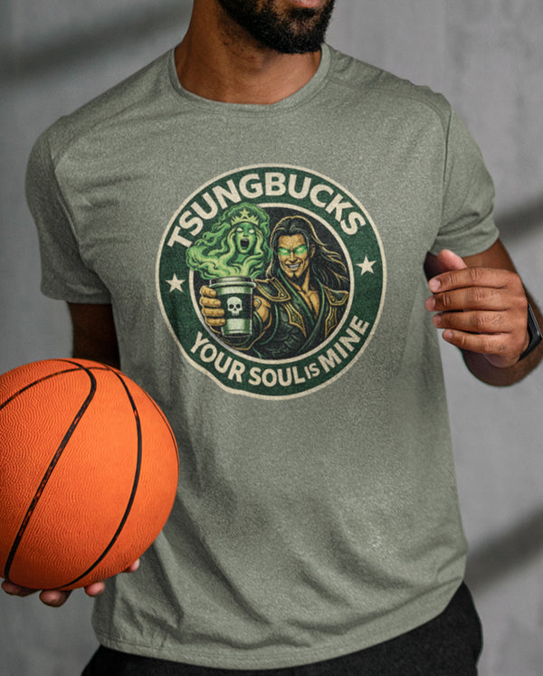 MK Shang Tsung x Starbucks Mashup (Unisex Short Sleeve))