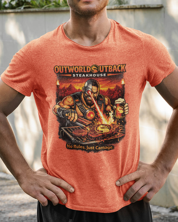 MK Kano x Outback Steakhouse Mashup (Unisex Short Sleeve)