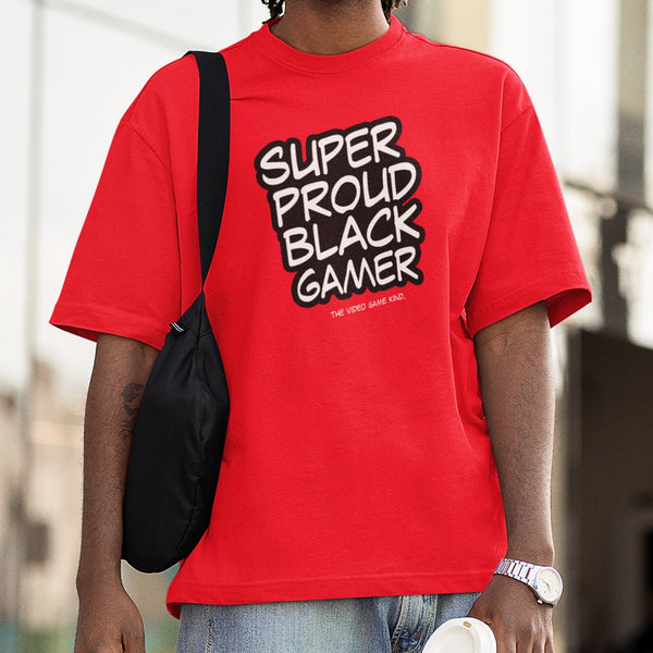 Super Proud Black Gamer (Unisex Short Sleeve)