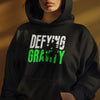 Defying Gravity White/Green (Unisex Sweatshirt/Hoodie)