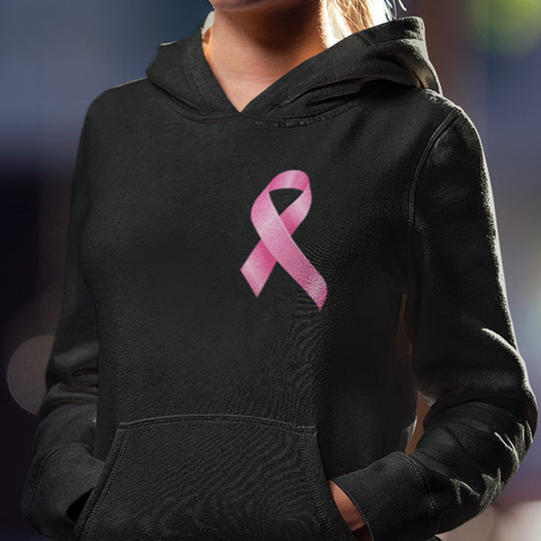 Pink Ribbon - Breast Cancer Awareness (Unisex Hoodie)