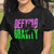 Defying Gravity Pink/Green (Unisex Short Sleeve)