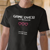 Game Over 2-Bit Arcade (Unisex Short Sleeve)