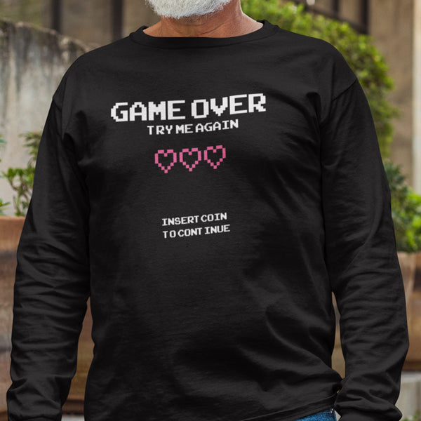 Game Over 2-Bit Arcade (Unisex Sweatshirt/Hoodie)