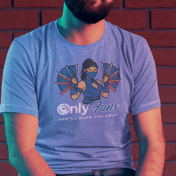MK Kitana x OnlyFans Parody Mashup (Unisex Short Sleeve)
