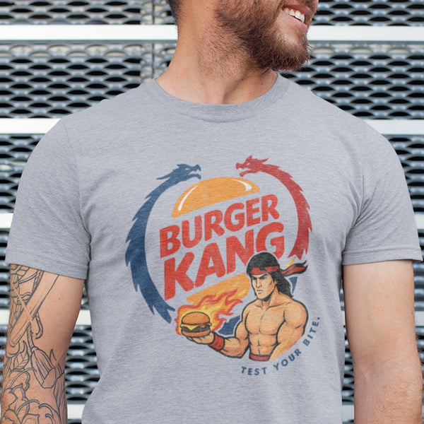 MK Burger Lui Kang Mashup (Unisex Short Sleeve)