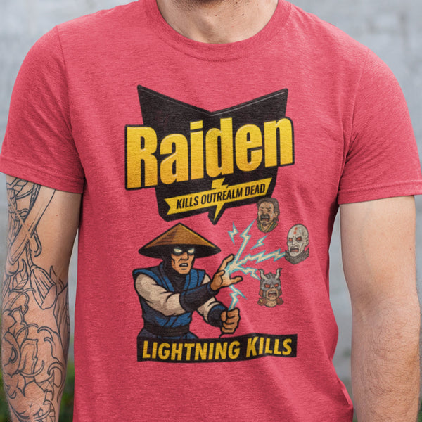 MK Raiden x Raid Bug Spray Mashup (Unisex Short Sleeve)