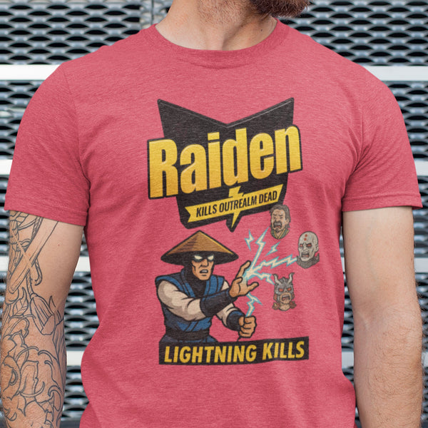 MK Raiden x Raid Bug Spray Mashup (Unisex Short Sleeve)