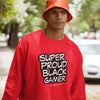 Super Proud Black Gamer Hoodie (Unisex Sweatshirt/Hoodie)