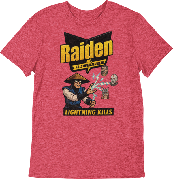 MK Raiden x Raid Bug Spray Mashup (Unisex Short Sleeve)