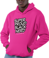 Super Proud Black Nerd Hoodie (Men) - Rookie