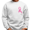 Pink Ribbon - Breast Cancer Awareness (Unisex Sweatshirt)