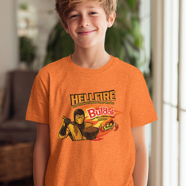 Scorpion Buldak Noodles Mortal Kombat Mashup Series (Youth Short Sleeve)