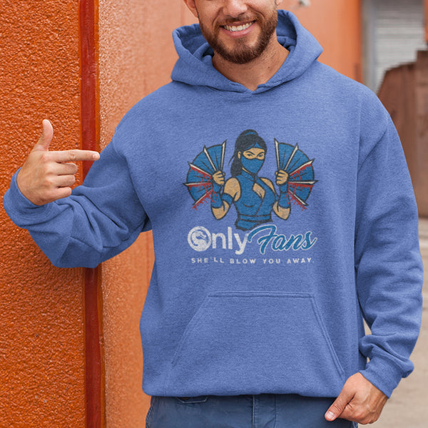 MK Kitana x OnlyFans Parody Mashup (Unisex Sweatshirt/Hoodie)