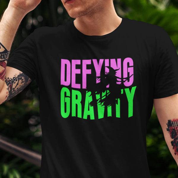 Defying Gravity Pink/Green (Unisex Short Sleeve)