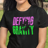 Defying Gravity Pink/Green (Unisex Short Sleeve)