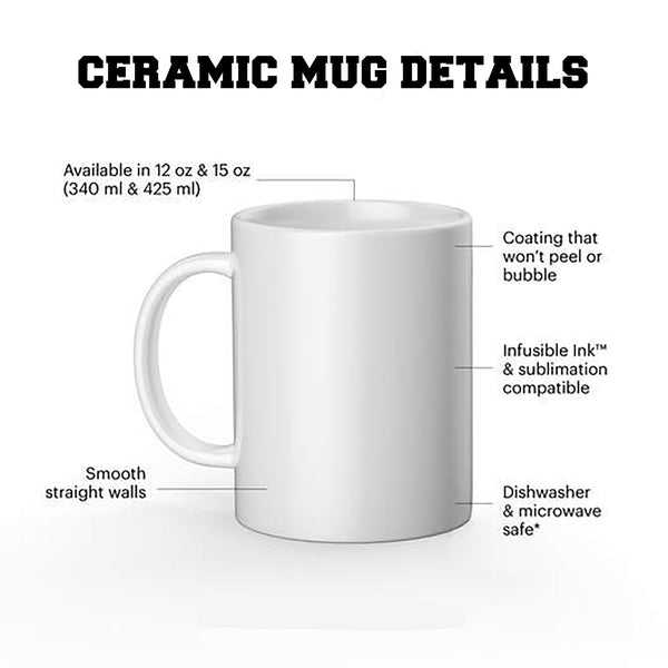 Halloween VHS Michael Myers Box Cover - 12 oz Ceramic Mug