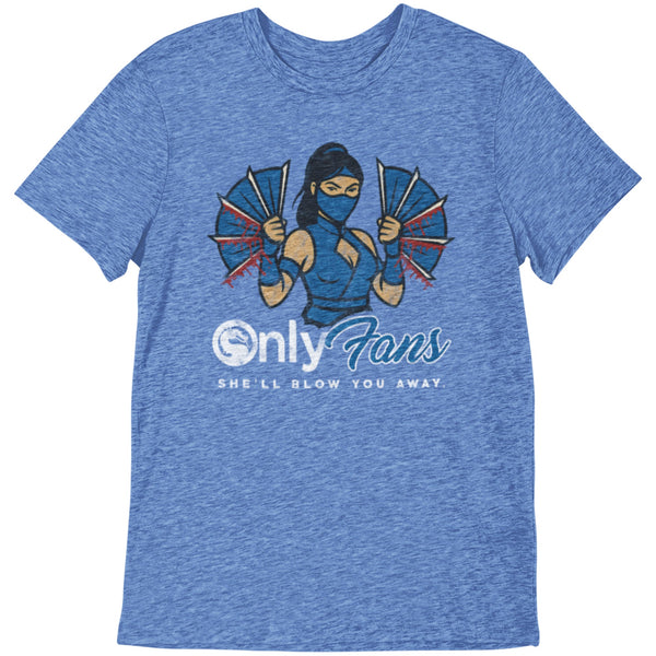 MK Kitana x OnlyFans Parody Mashup (Unisex Short Sleeve)