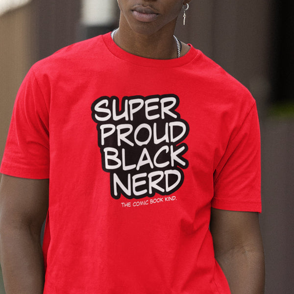 Super Proud Black Nerd (Unisex Short Sleeve)