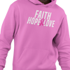Faith, Hope, & Love (Men's Hoodie) - Rookie