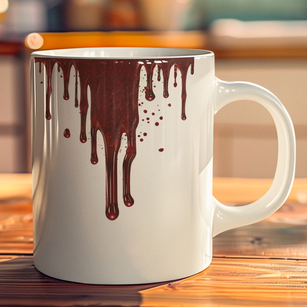 Final Girl Bloody Mug - 12 oz Ceramic Mug