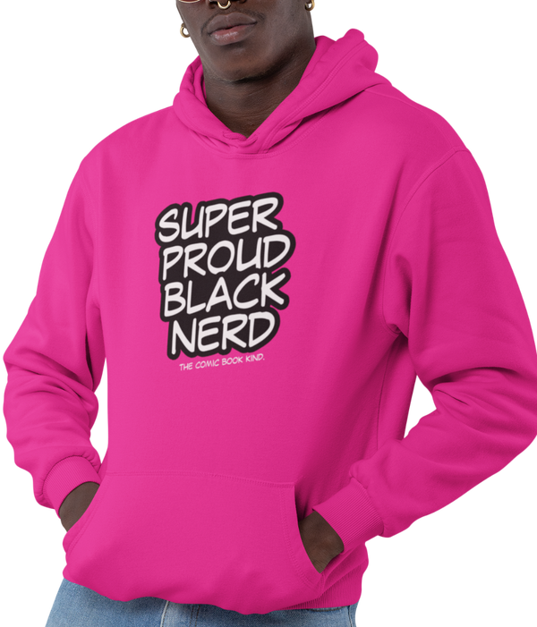 Super Proud Black Nerd Hoodie (Men) - Rookie